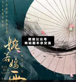 婉若嫣雨剧本杀复盘