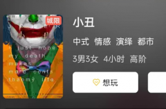 小丑剧本杀答案复盘揭秘_城限六人本_角色体验测评_推理思路攻略解答