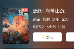 迷图·海落山沉剧本杀测评复盘/新本简介/角色任务结局