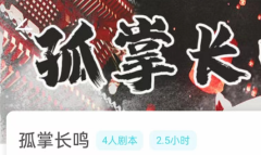 孤掌长鸣剧本杀我是谜答案_凶手推理_动机手法_时间线结局